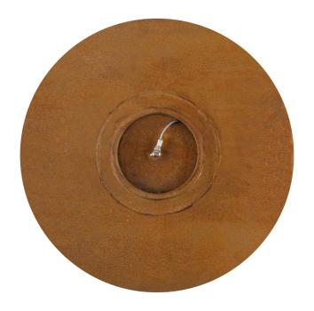 Preview: MANA RUSTY, Leuchtenschirm rund rost