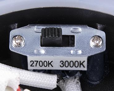 MANA BASE WL PHASE, Wandaufbauleuchte anthrazit rund 15 W 800/820 lm 2700/3000 K CRI 90 Dimmbar