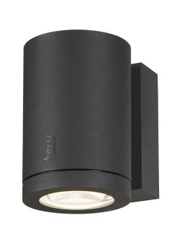 Preview: ENOLA OCULUS WL, single Wandaufbauleuchte anthrazit 11 W 1000/1100 lm 3000/4000 K CRI 90 100°