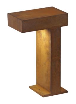 RUSTY® PATHLIGHT 40, LED Outdoor Stehleuchte, rost farbend, IP55, 3000 K