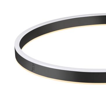 Preview: ONE BOW FL, Stehleuchte schwarz 20 W 1200/1200 lm 2700/3000 K CRI 90 140°