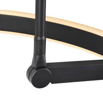 ONE BOW FL, Stehleuchte schwarz 20 W 1200/1200 lm 2700/3000 K CRI 90 140°