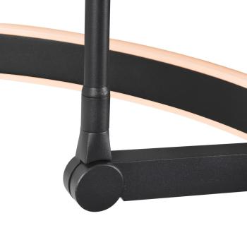 ONE BOW FL, Stehleuchte schwarz 20 W 1200/1200 lm 2700/3000 K CRI 90 140°