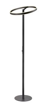 Preview: ONE STRAIGHT FL, Stehleuchte schwarz 20 W 1200/1200 lm 2700/3000 K CRI 90 140°