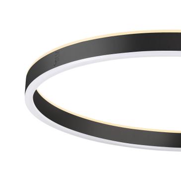 Preview: ONE STRAIGHT FL, Stehleuchte schwarz 20 W 1200/1200 lm 2700/3000 K CRI 90 140°