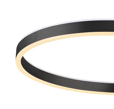 ONE STRAIGHT FL, Stehleuchte schwarz 20 W 1200/1200 lm 2700/3000 K CRI 90 140°