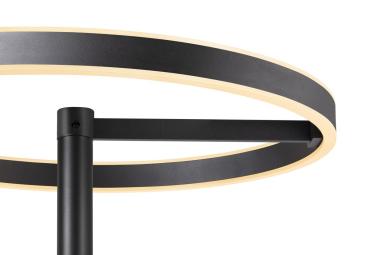 ONE STRAIGHT FL, Stehleuchte schwarz 20 W 1200/1200 lm 2700/3000 K CRI 90 140°