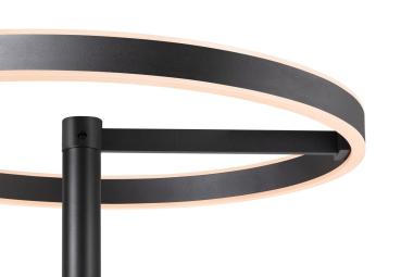 ONE STRAIGHT FL, Stehleuchte schwarz 20 W 1200/1200 lm 2700/3000 K CRI 90 140°