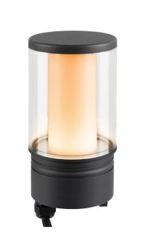 M-POL M Polehead Leuchtenkopf, anthrazit, 11 W, 590/660 lm, 2700/3000 K, CRI 90