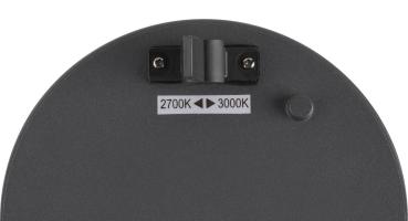 M-POL M Polehead, Louver Leuchtenkopf, anthrazit, 11 W, 190/210 lm, 2700/3000 K, CRI 90