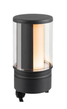 M-POL M Polehead, Shader Leuchtenkopf, anthrazit, 11 W, 420/460 lm, 2700/3000 K, CRI 90