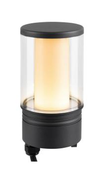 M-POL M Polehead, Leuchtenkopf, anthrazit, 19 W, 1150/1230 lm, 2700/3000 K, CRI 90, DALI