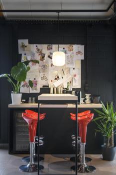 PANTILO 20 PD, E27 Pendelleuchte, weiß/chrom