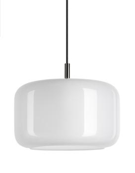 Preview: PANTILO 28 PD, E27 Pendelleuchte, weiß/chrom