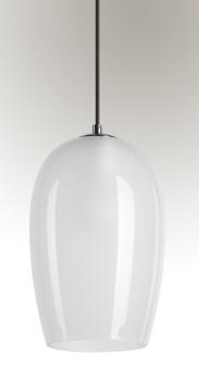 PANTILO OVAL PD, E27 Pendelleuchte, weiß/chrom