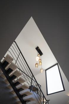 PANTILO OVAL PD, E27 Pendelleuchte, weiß/chrom