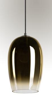 Preview: PANTILO OVAL PD, E27 Pendelleuchte, gold