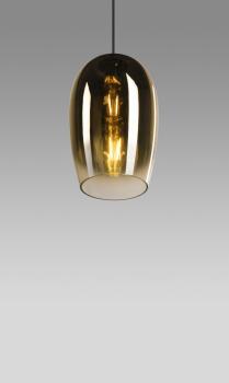 PANTILO OVAL PD, E27 Pendelleuchte, gold