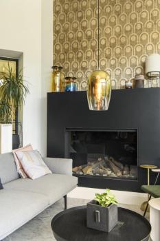 PANTILO OVAL PD, E27 Pendelleuchte, gold