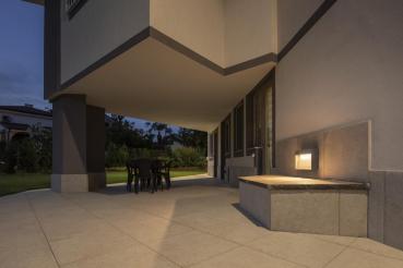 Preview: CONCRETO L, WL Wandaufbauleuchte grau, 12 W, 570 lm, 3000 K