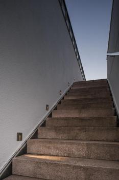 Preview: CONCRETO EL, Wandeinbauleuchte grau, 3.2 W, 15 lm, 3000 K