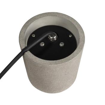 Preview: CONCRETO FL, Stehleuchte rund GU10 grau 10 W