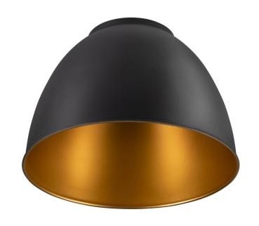 PARA DOME, Leuchtenschirm aluminium black/gold