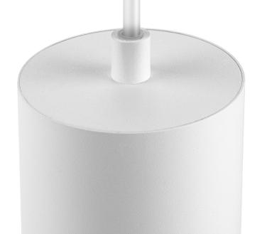 ASTO TUBE, Pendelleuchte, GU10, Pendellänge 250 cm, max. 10 W, weiß