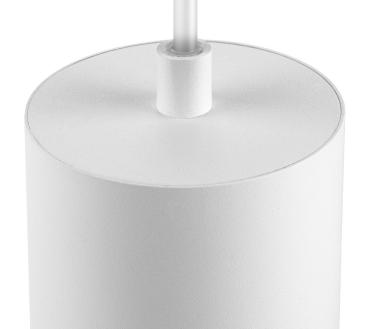 ASTO TUBE, Pendelleuchte, GU10, Pendellänge 250 cm, max. 4x10 W, weiß