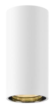 Preview: ASTO TUBE, Deckenaufbauleuchte, zylindrisch, max. 1x10 W, weiß