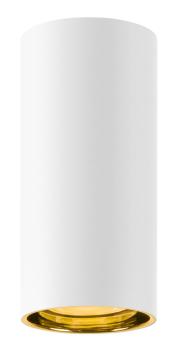 Preview: ASTO TUBE, Deckenaufbauleuchte, zylindrisch, max. 1x10 W, weiß