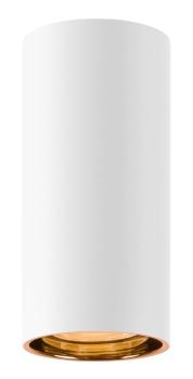 ASTO TUBE, Deckenaufbauleuchte, zylindrisch, max. 1x10 W, weiß