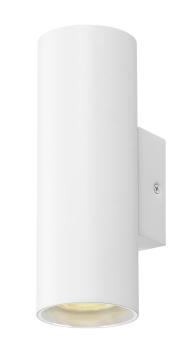 ASTO TUBE, Wandaufbauleuchte, zylindrisch, max. 2x10 W, weiß