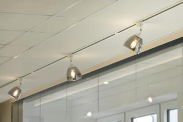 S-TRACK 3-Phasen-Einbauschiene, DALI, PHASE, 2 m, weiß