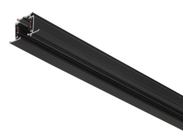 S-TRACK 3-Phasen-Einbauschiene, DALI, PHASE, 4 m, schwarz