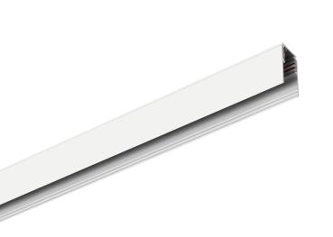 Preview: 1 m Aufbauschiene tief, 48V TRACK, weiß, DALI