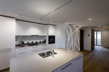 2 m Einbauschiene, 48V TRACK, weiß, DALI