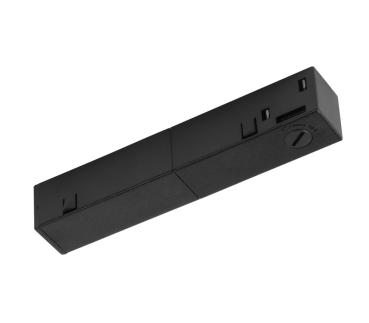Endeinspeiser links, 48V TRACK, schwarz, DALI
