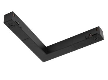 L-Verbinder elektrisch, 48V TRACK, schwarz, DALI