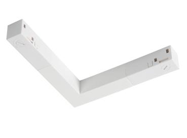 L-Verbinder elektrisch, 48V TRACK, weiß, DALI