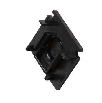 Endkappe für Aufbauschiene standard, 48V TRACK, schwarz