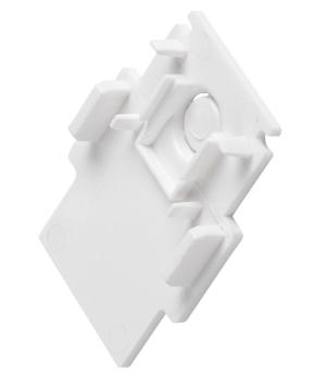 Endkappe für Einbauschiene, 48V TRACK, weiß