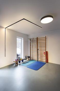 IN-LINE 22 48V TRACK, opal, DALI, Spot, schwarz / schwarz, 7.3 W, 570 lm, 3000 K, CRI 90, 95°