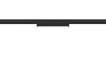 IN-LINE 22, 48V Spot, opal, DALI, schwarz, 7.3 W, 680 lm, 4000 K, CRI 90, 95°