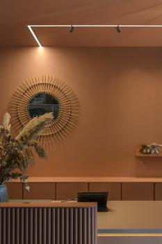 IN-LINE 44 48V TRACK, opal, DALI, Spot, schwarz 14 W, 1140 lm, 2700 K, CRI 90, 95°