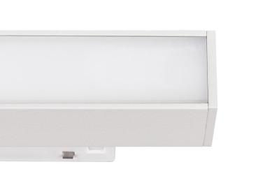 Preview: IN-LINE 44 48V TRACK, opal, DALI, Spot, weiß 14 W, 1180 lm, 3000 K, CRI 90, 95°