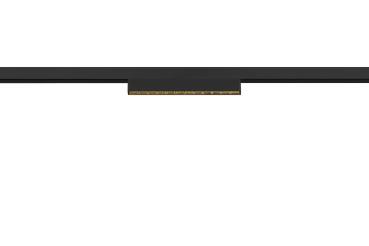 IN-LINE 22 48V TRACK, Darklight Reflector, DALI, Spot, schwarz / schwarz, 7.3 W, 610 lm, 3000 K, CRI 90, 35°