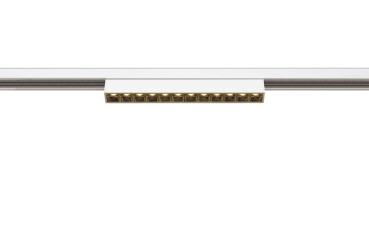 IN-LINE 22 48V TRACK, Darklight Reflector, DALI, Spot, weiß / weiß, 7.3 W, 610 lm, 3000 K, CRI 90, 35°