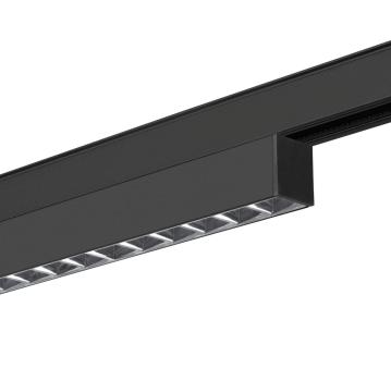 Preview: IN-LINE 22, 48V Spot, Darklight Reflector, DALI, schwarz, 7.3 W, 650 lm, 4000 K, CRI 90, 35°