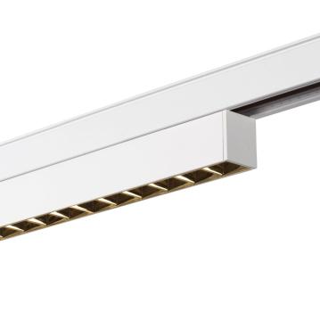 Preview: IN-LINE 44 48V TRACK, Darklight Reflector, DALI, Spot, weiß / weiß, 14 W, 1180 lm, 2700 K, CRI 90, 35°